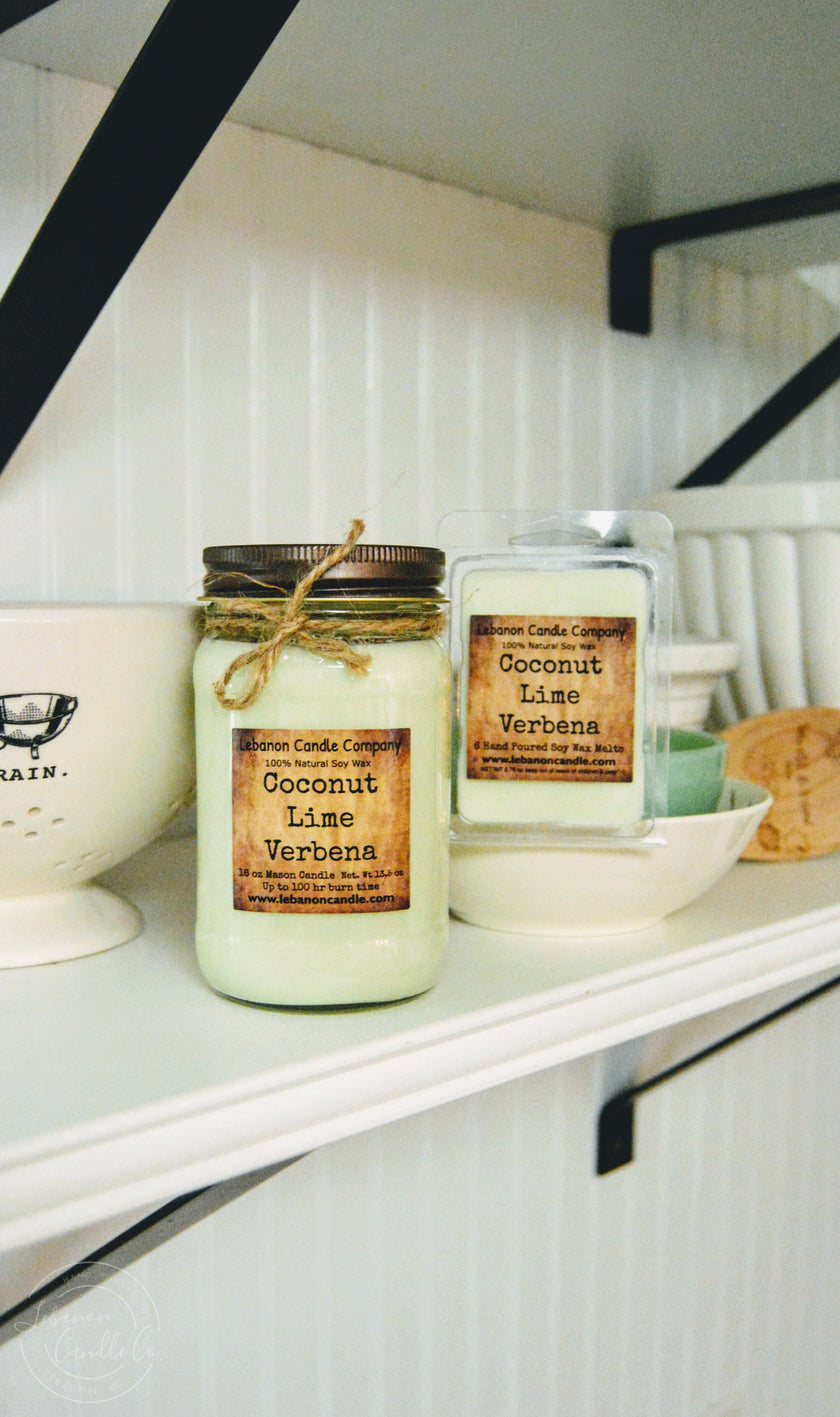 Coconut Lime Verbena Candle