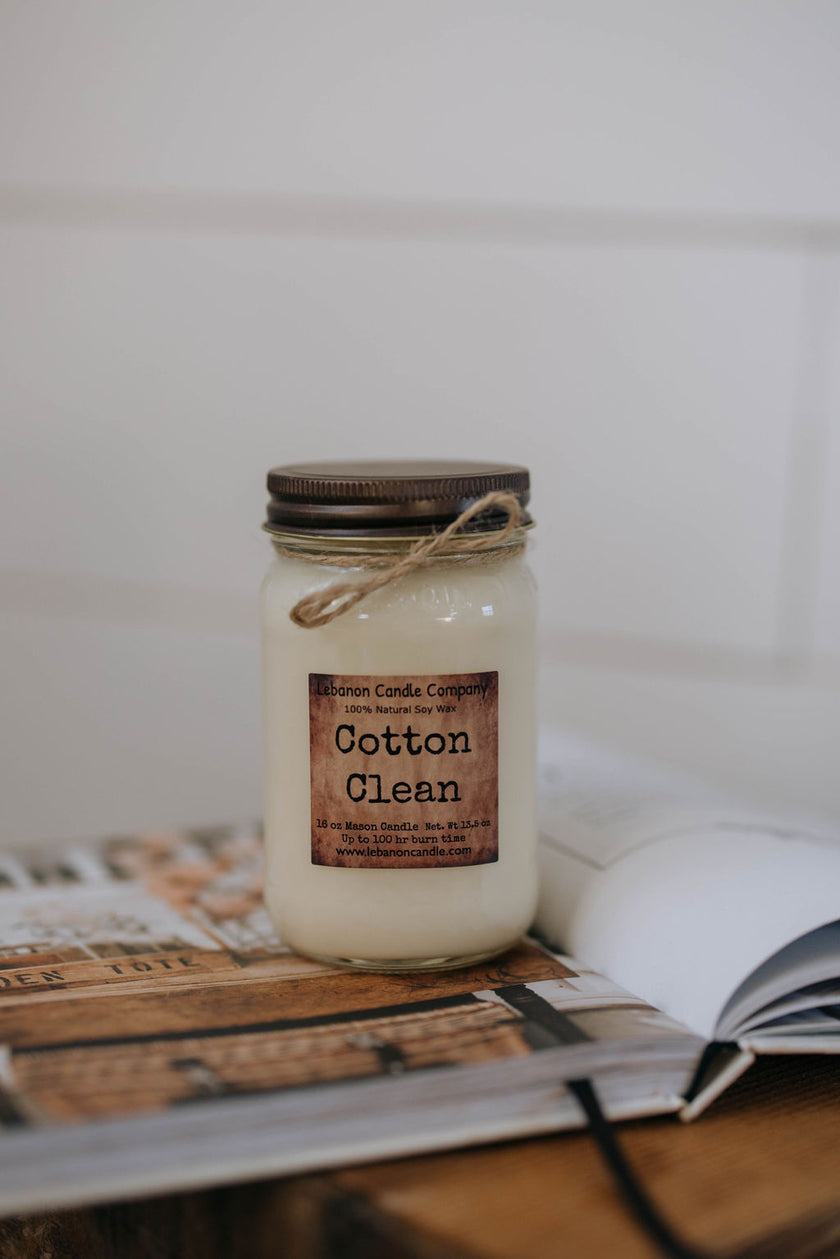 Cotton Clean Candle