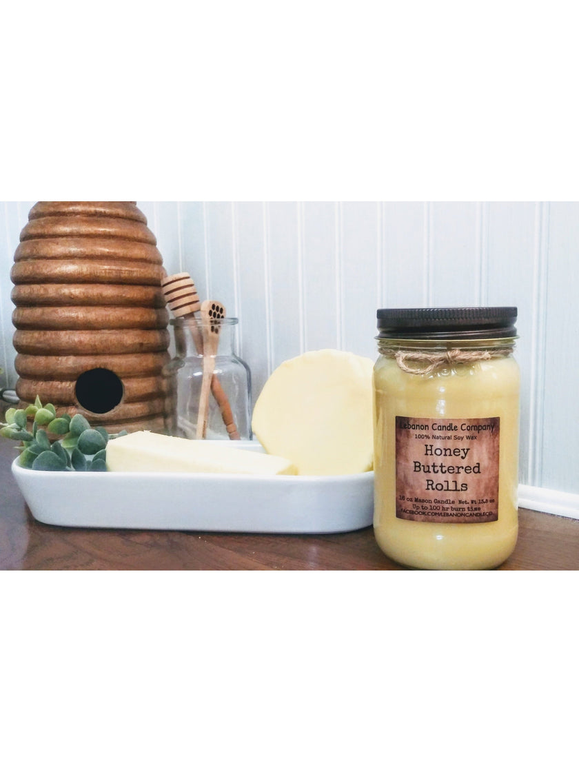 Honey Buttered Rolls Candle