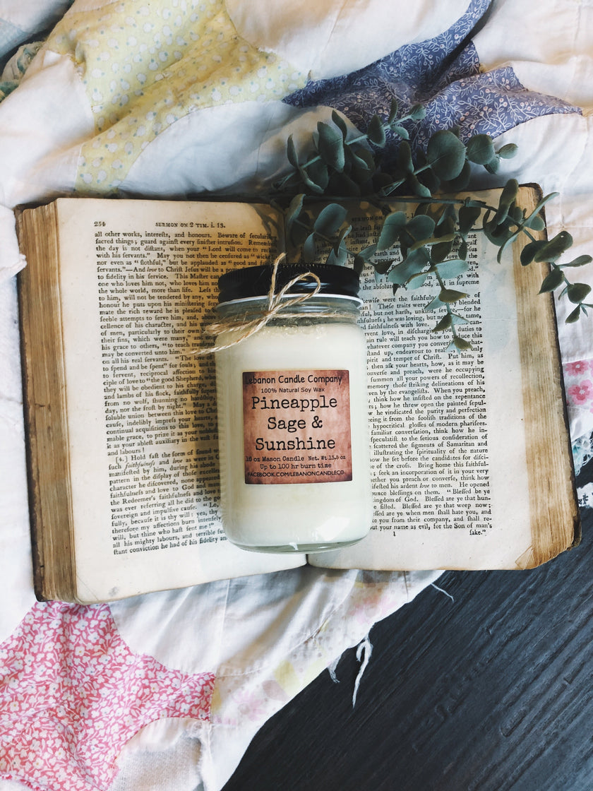 Pineapple Sage & Sunshine Candle