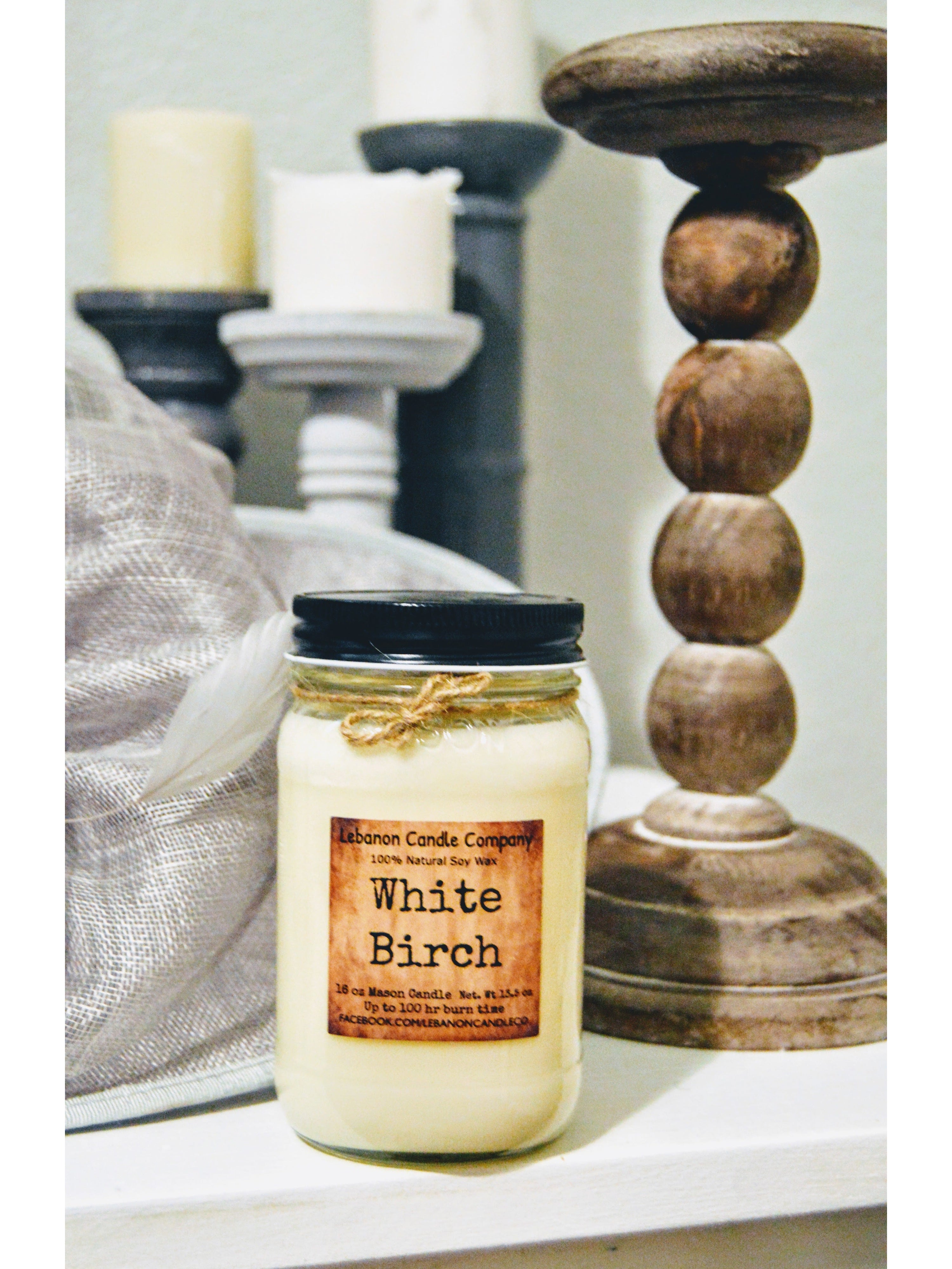 White Birch Candle